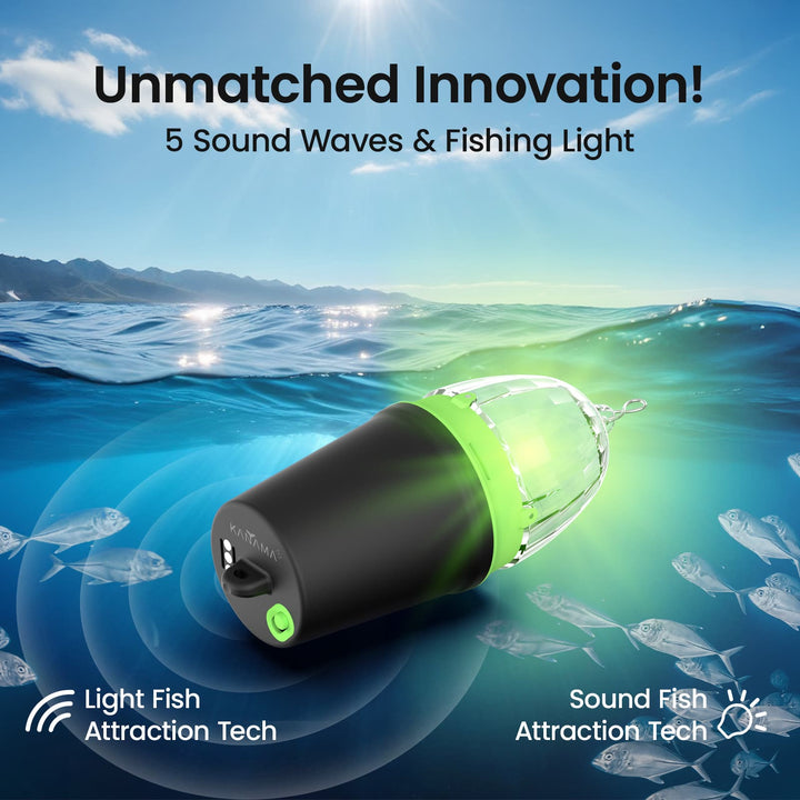 Smart Led Underwater Fishing Lights with Sound | Kanama USA – Kanama Global